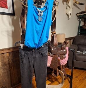 Blue body suit size 2X by mittoshop